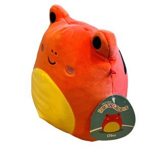 Obu the Tree Frog Red 7.5" Squishmallow NWT